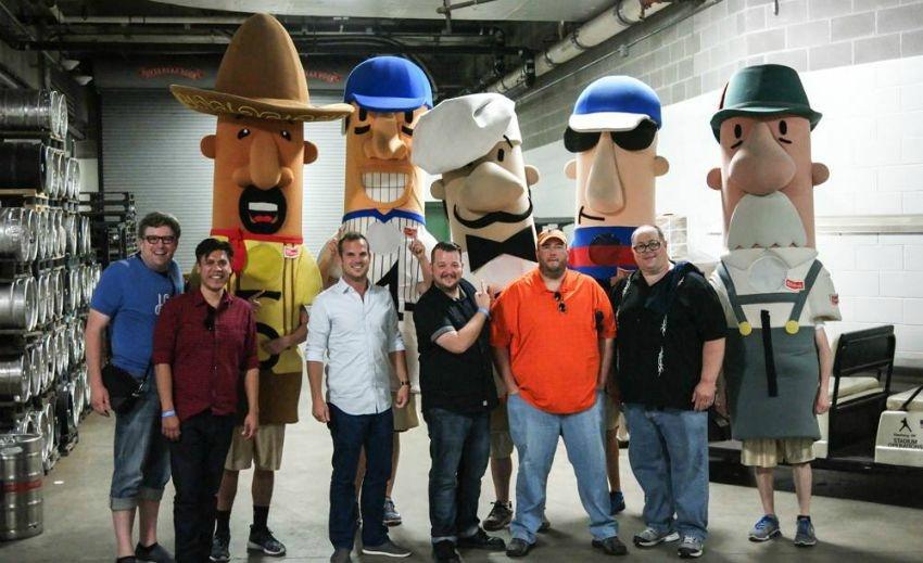 sausage race guys